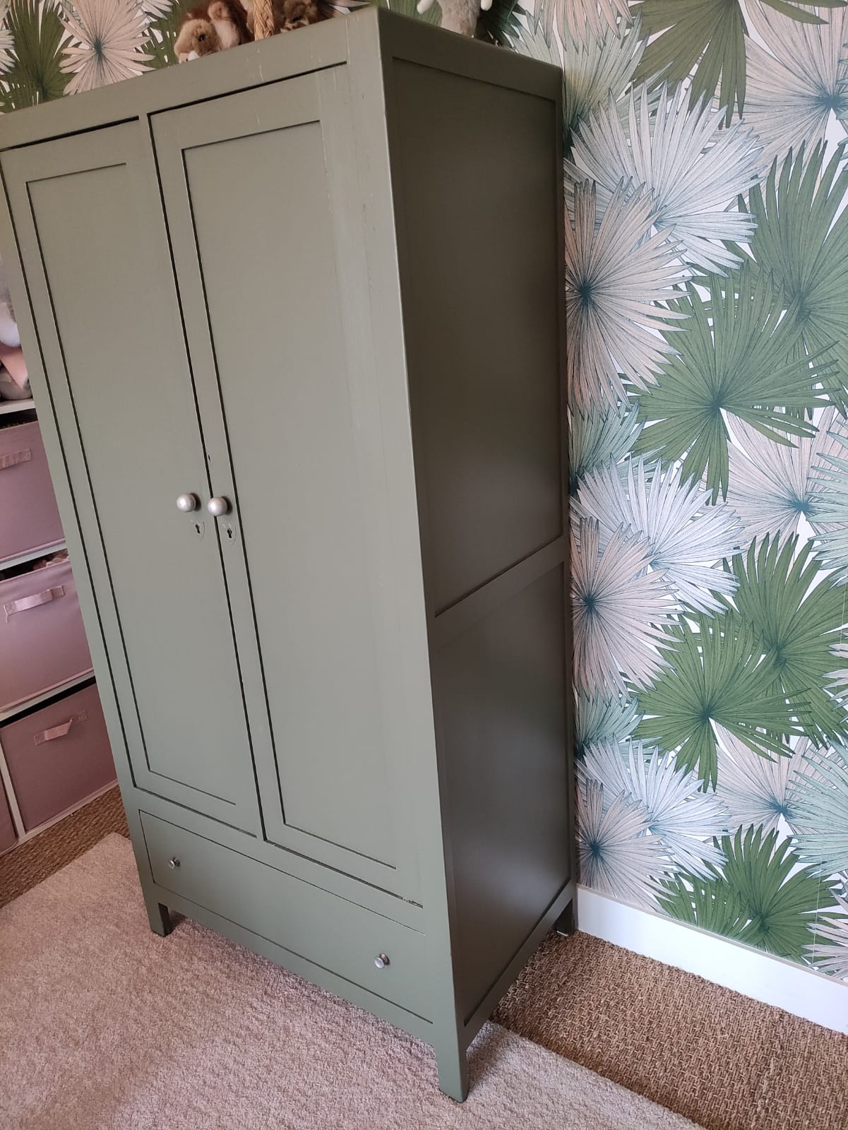 Parisian art deco wardrobe restyled
