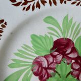 4 Sarreguemines flat plates from the 1900s