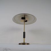 Mid-Century Modern Table Lamp by Bent Karlby Produced by Lyfa in Denmark, 1956