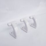 Antique vintage porcelain wall hooks