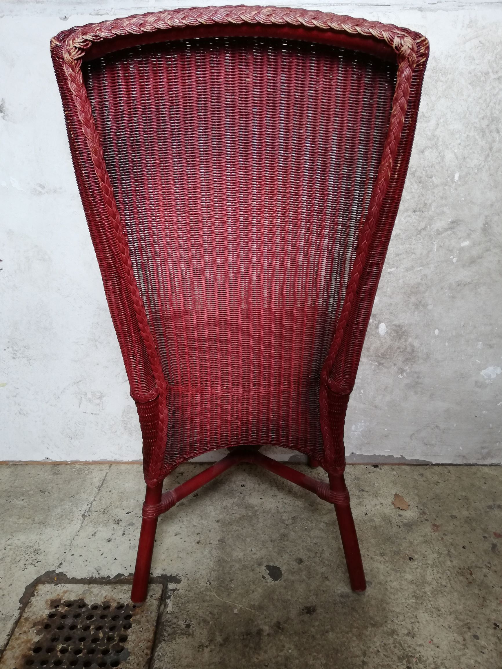 Rattan Lusty Side Chairs by Lloyd Loom for Hamefa, 1980s