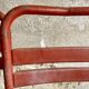 Paire de chaises style Tolix 1950