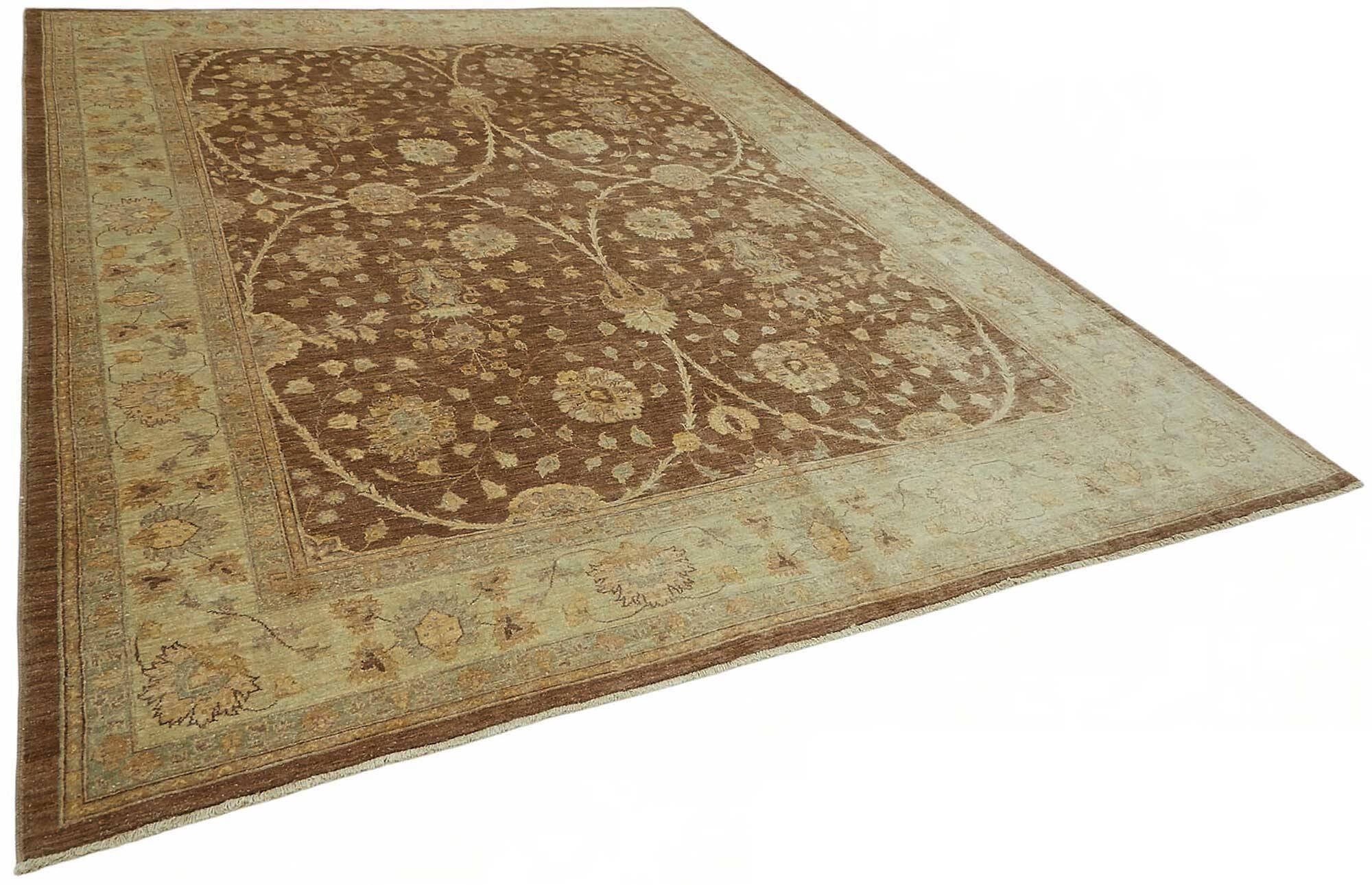 Turkish Handknotted Wool Oushak Rug 267 cm x 370 cm