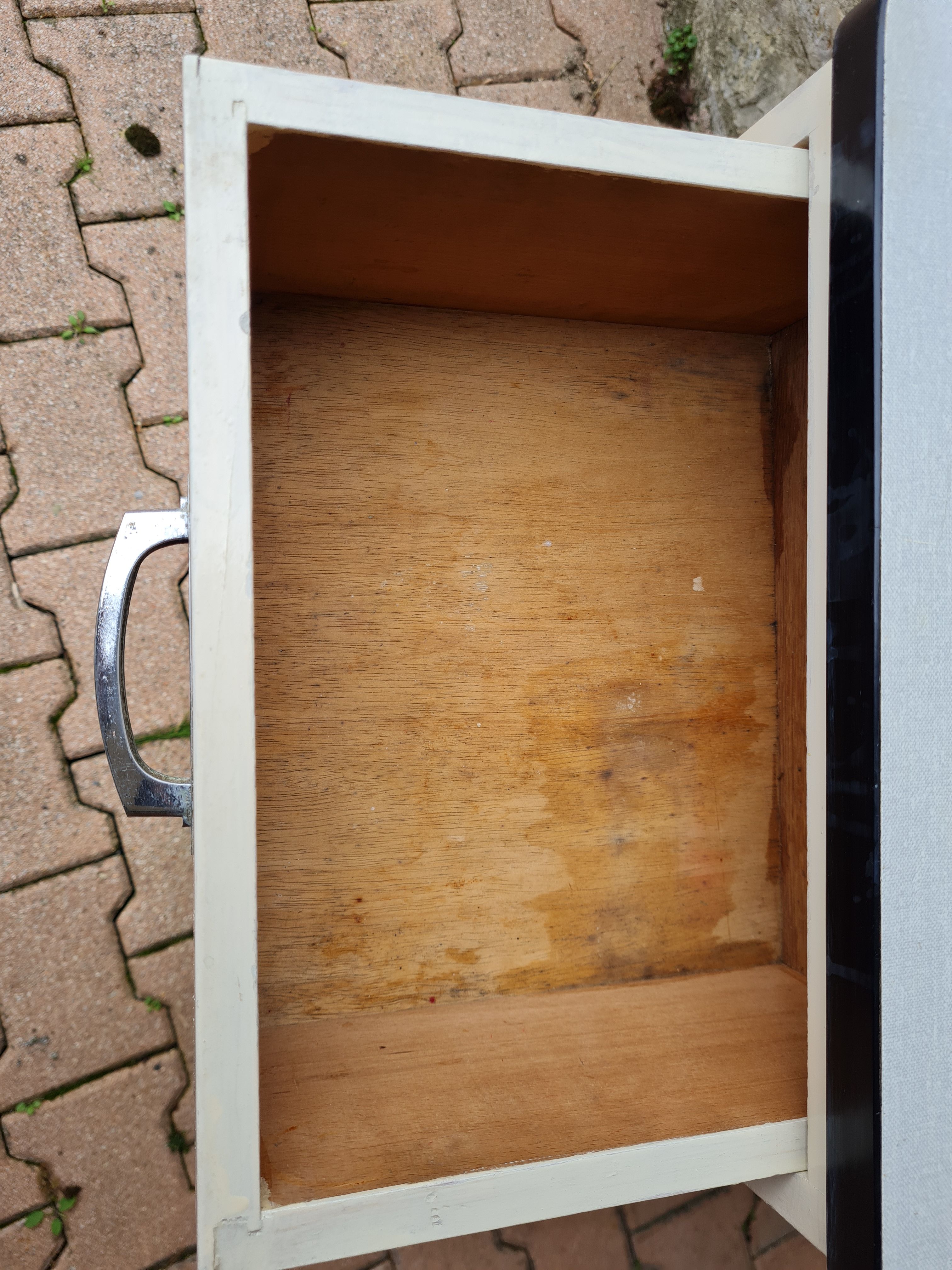 Vintage wooden furniture 4 drawers and formica tops