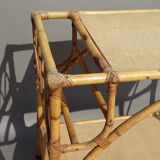 Trolling trolley served in rattan