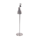 Aluminum floor lamp from Denmark with adjustable spot