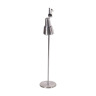 Aluminum floor lamp from Denmark with adjustable spot