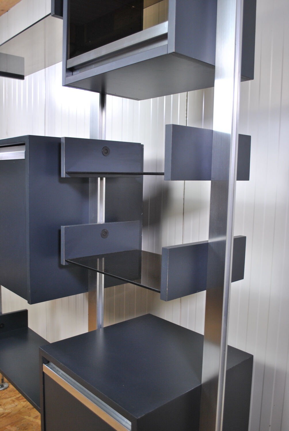 Michel Ducaroy modular bookcase shelf for Ligne Roset 1970