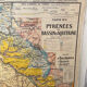 Carte Pyrénées Bassin Aquitaine