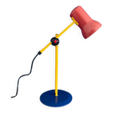 Colored metal articulated lamp 80s 90s