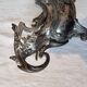 Late 19th century plated bronze planter, Louis XV style rocaille decoration