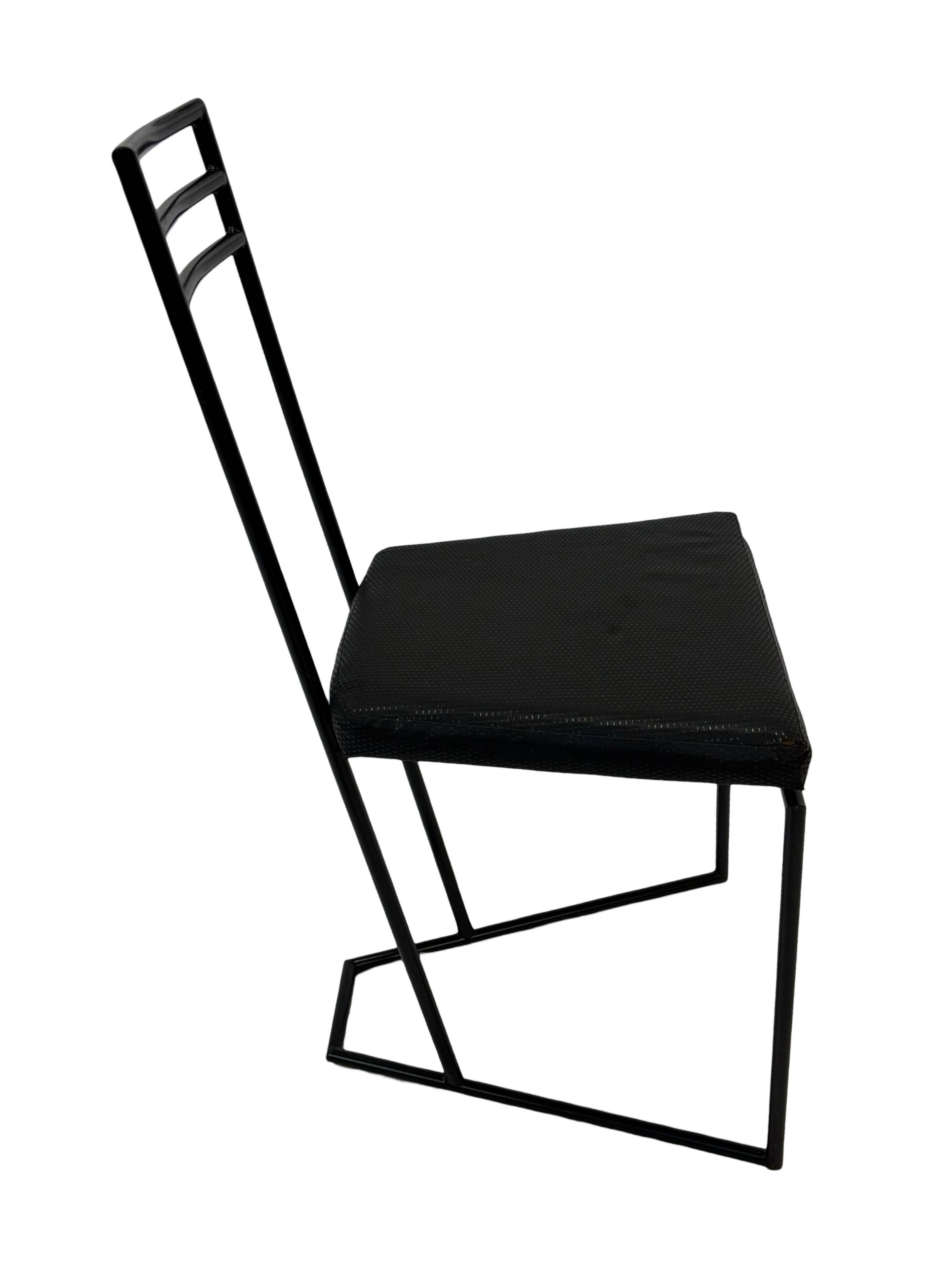 Vintage chair minimalist design 80's