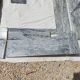 Napoleon III marble fireplace with modillions