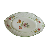 Ancien petit ravier, tulipe, en céramique, villeroy & boch