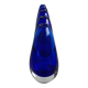 Murano glass vase Sommerso Mid Century Modern 1970s