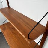 Poul Cadovius Denmark Scandinavian Bookcase, 1960s