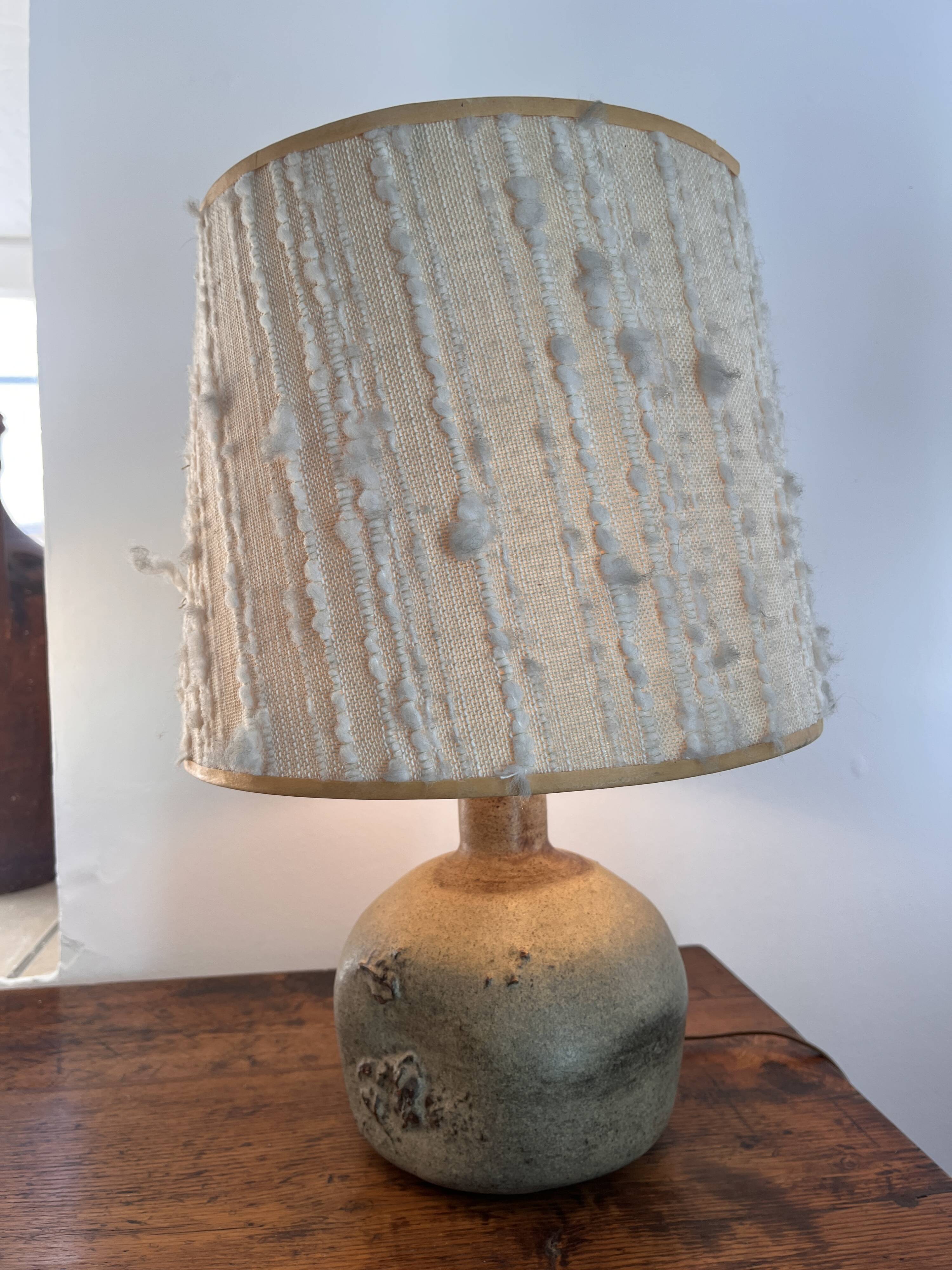 vintage ceramic lamp from the 50s/60s