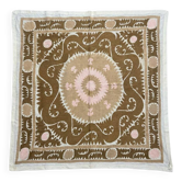 Vintage hand-embroidered tablecloth 156x160 cm