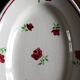 Ravier fleurs rouges Mireille Bandonviller Art Deco