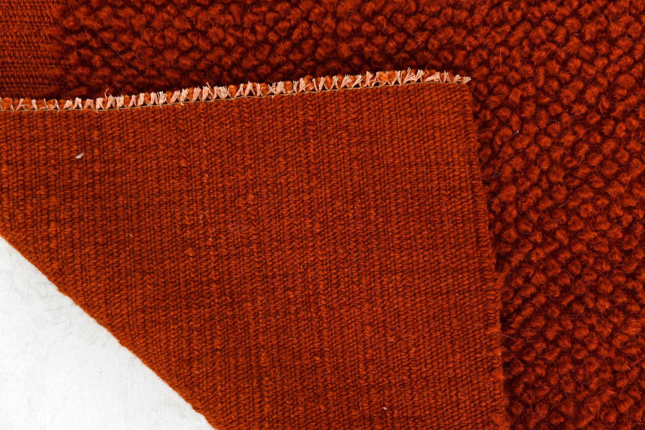 4x7 Kilim Terracotta Contemporary Kilim Area Rug, 120x205Cm