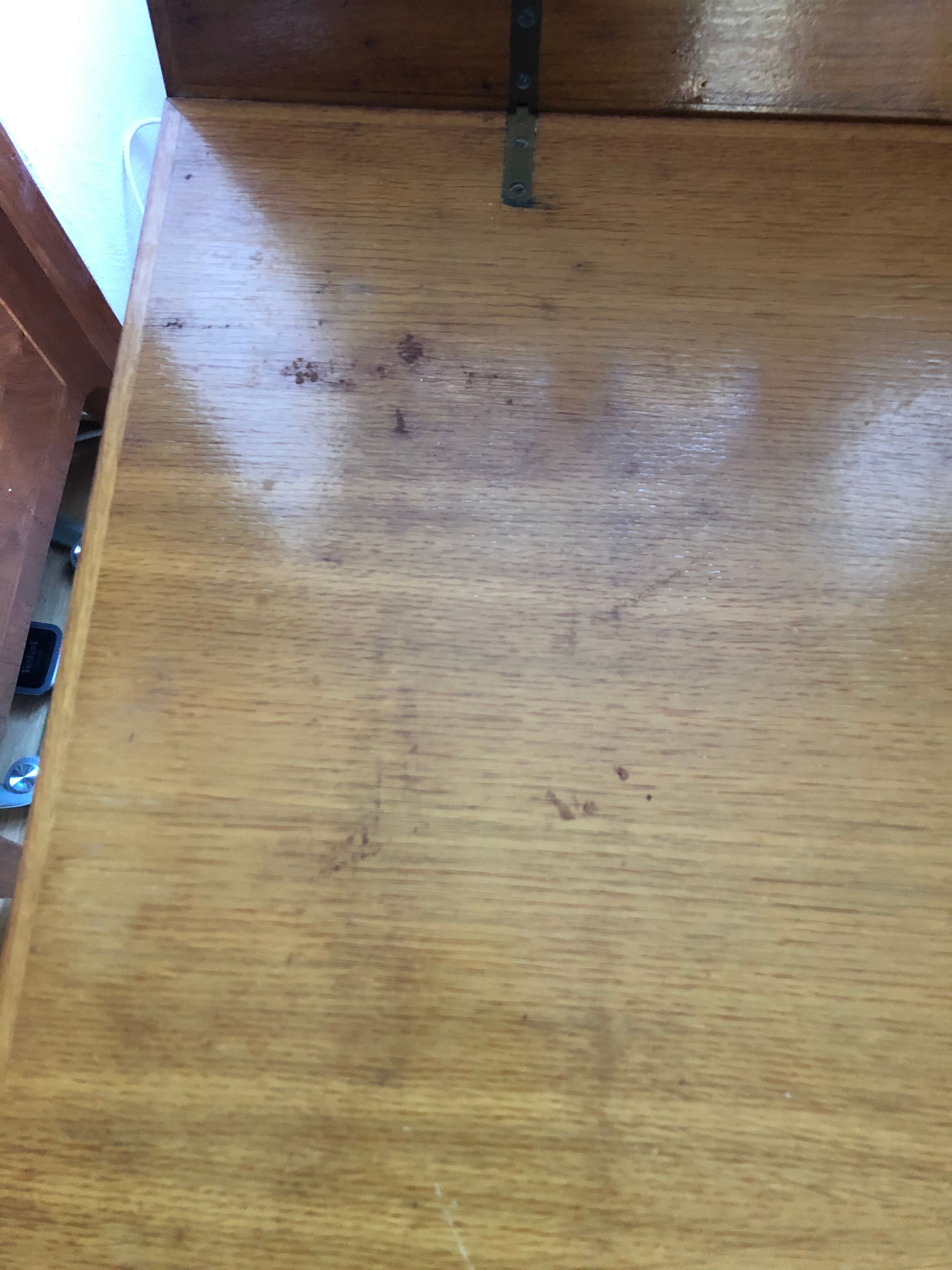 Vintage wallet table 50s