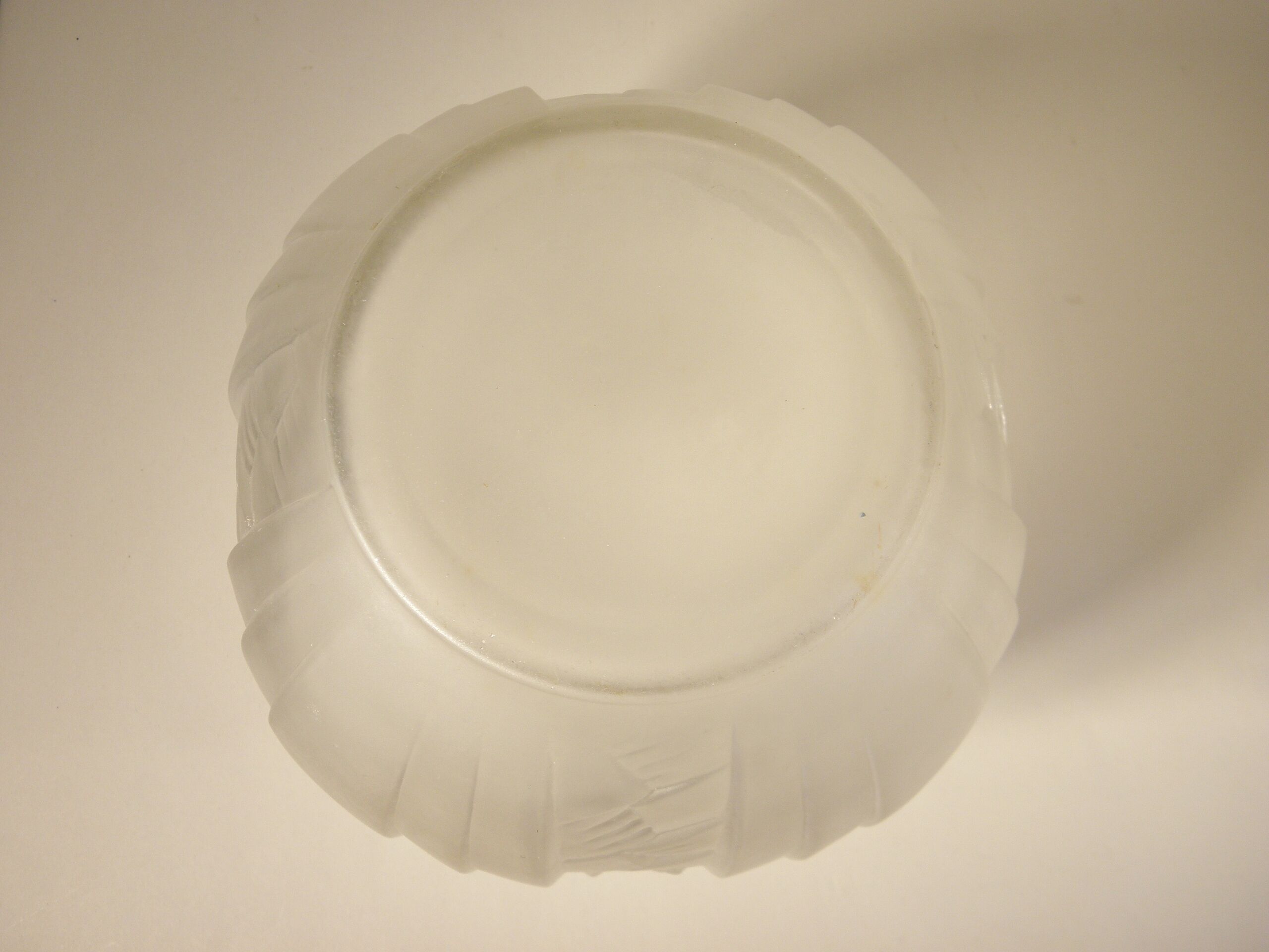 Pair of Art Deco glass vases