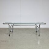 Curved Frame Low Coffee Table