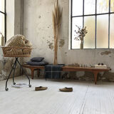 Scandinavian teak bench