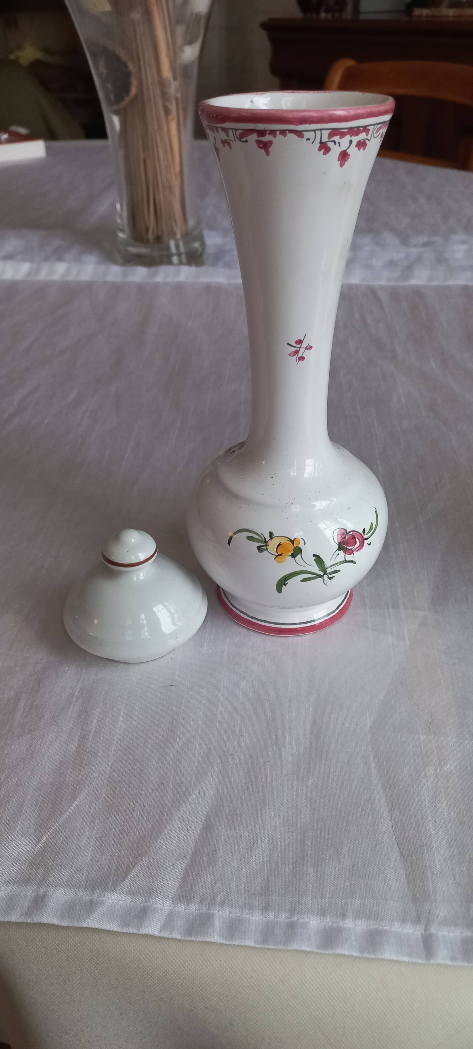 Small Moustiers Muffragi vase