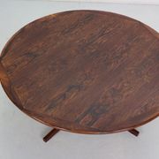Mid century modern  round rosewood coffee table, 1960s denmark