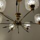 Light fixture from the 40s/50s with 6 arms.