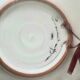 Small decorative wall plate, rooster decor