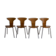 Chairs "mosquito" 1960s Arne Jacobsen for Fritz Hansen