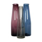 Midcentury Collection of 3 Bird Carafes by Iittala, Timo Sarpaneva, Finland, 1950s