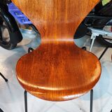 4 chaises Butterfly 3107 Arne Jacobsen 1971