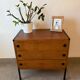 Vintage chest of drawers from the 1960s.