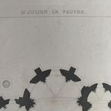 Engraving of ancient architecture