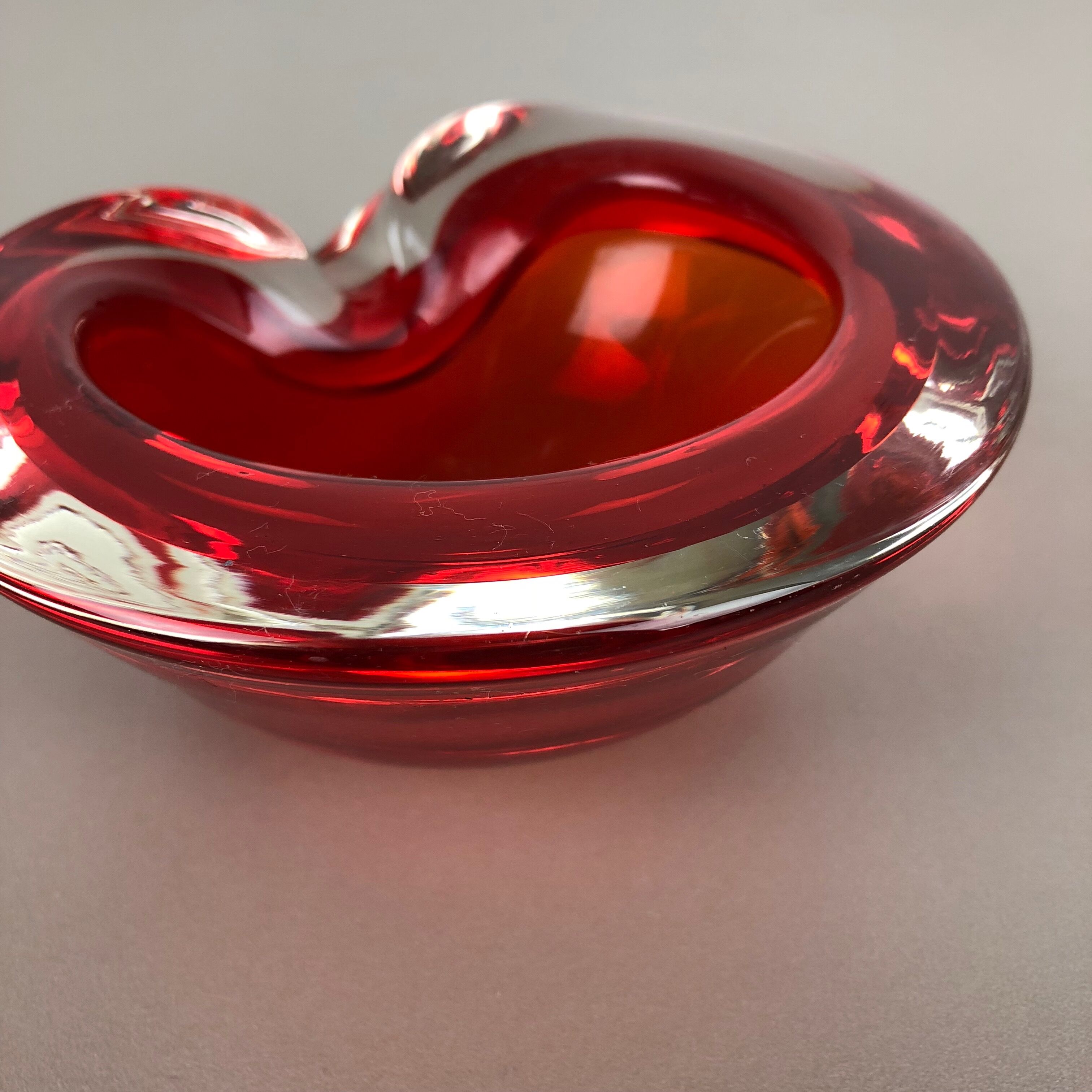 Cendrier Murano Murano Italie années 1970