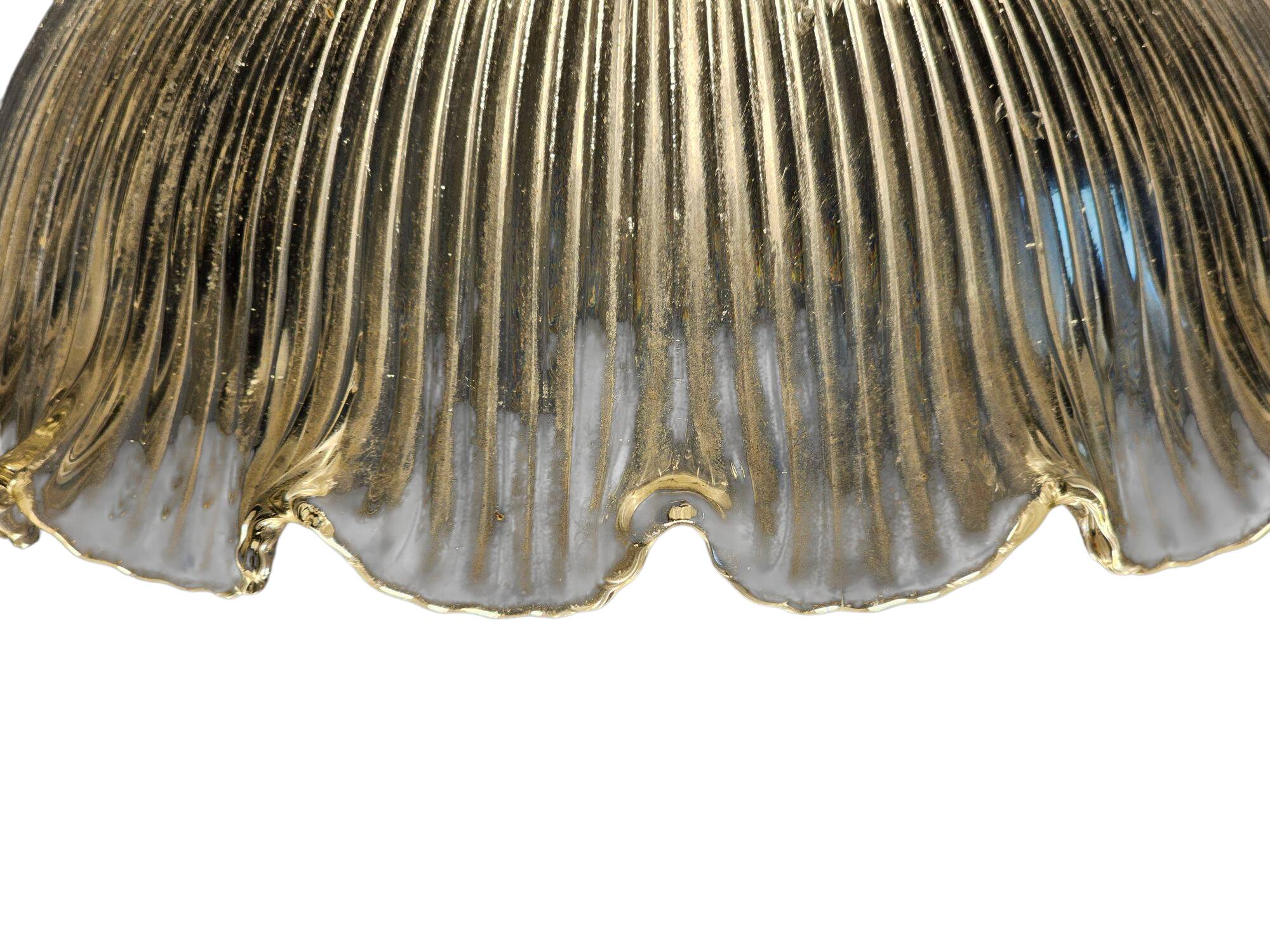 Art Déco - Holophane - suspension - cristal - années 1950
