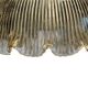 Art Déco - Holophane - suspension - cristal - années 1950