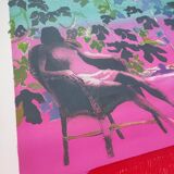 Femme en rose original hand-signed lithograph Paul Guiramand
