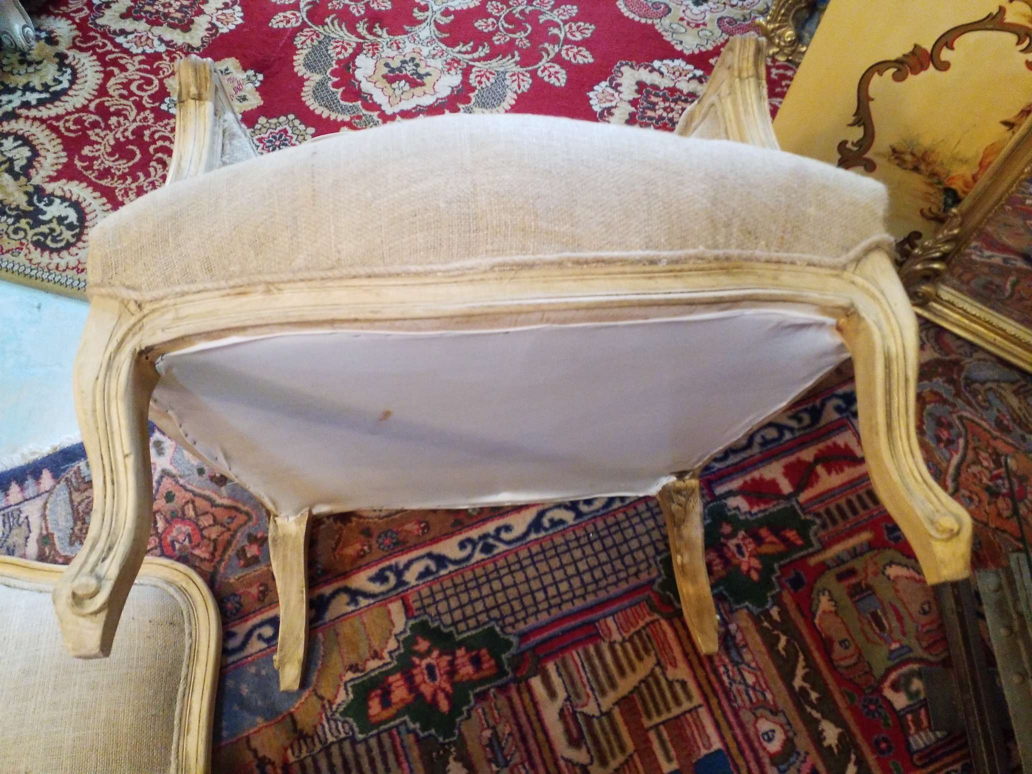 Paire de fauteuils Louis XV
