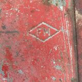 Metal firefighter's bin