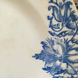 Composition of eight blue plates