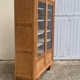 Parisian glazed wardrobe 1930 raw wood