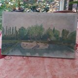 painting on canvas from 1911