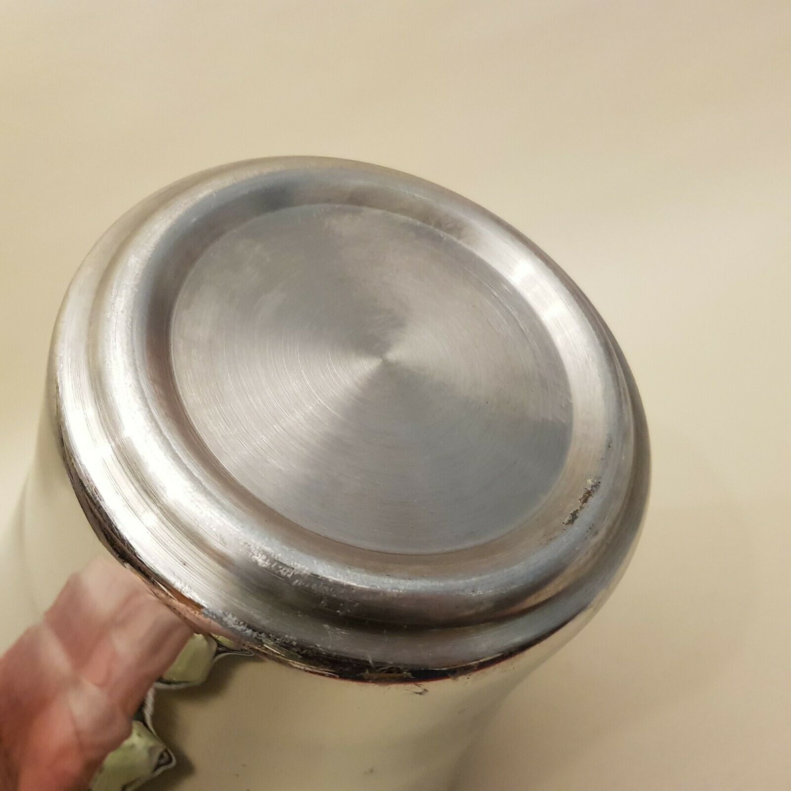 Laurent Perrier leather handle champagne bucket