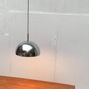 German mid-century dome pendant lamp by Staff Leuchten, 1960s.