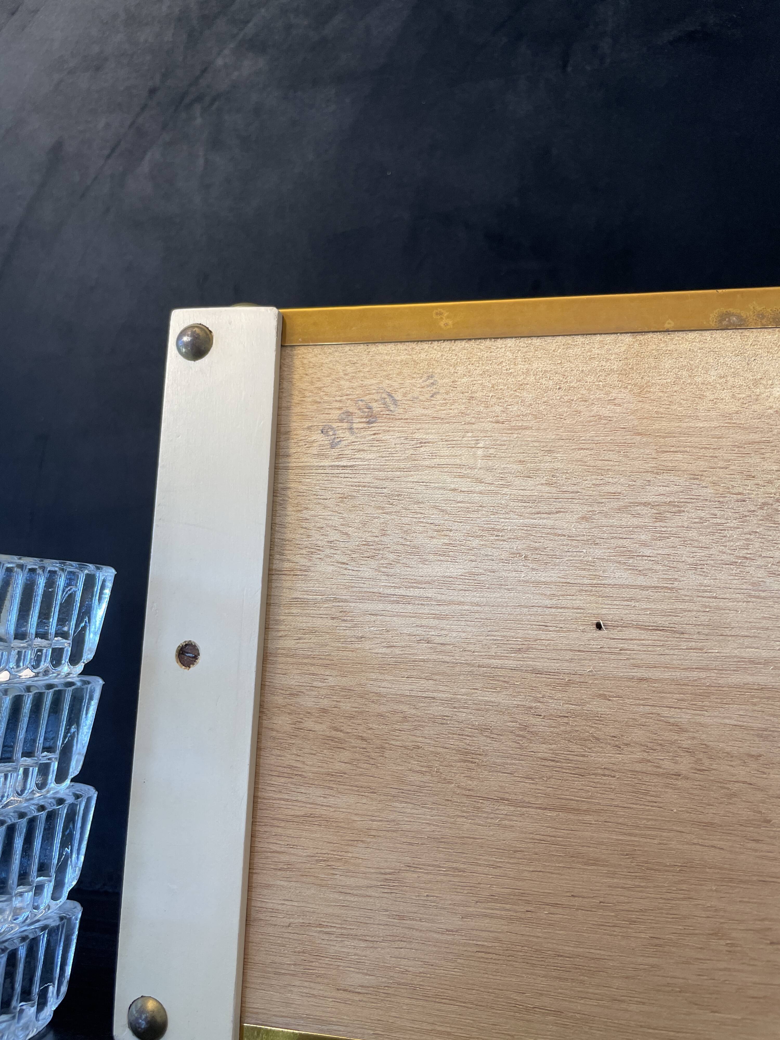 Art Deco Mirrored Appetizer Tray