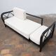 Modular Sofa in Velvet and Wood by Paolo Buffa, 1950s